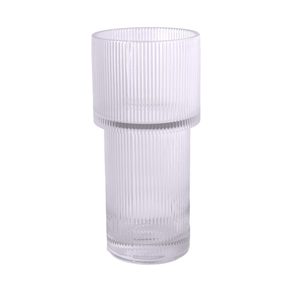 Ваза "Бокал" (стекло), D15xH30 см Прозрачный