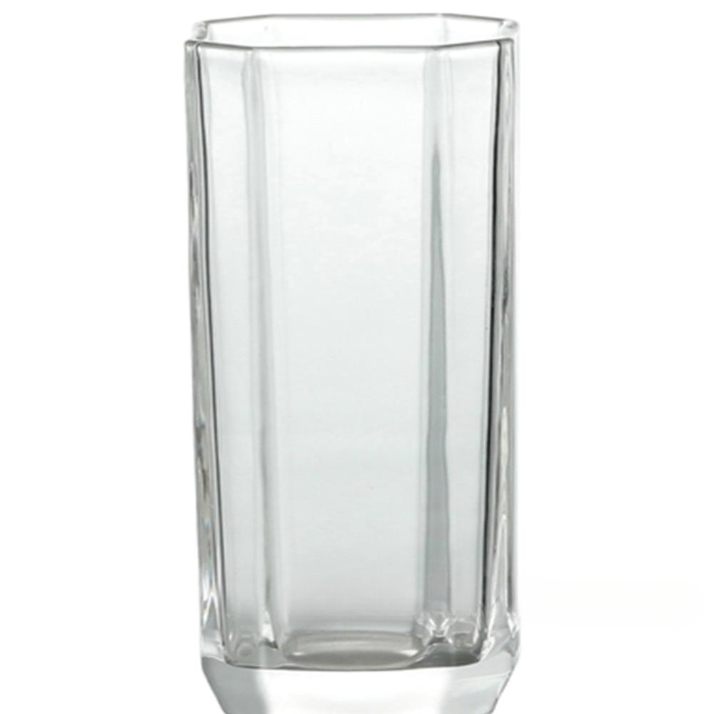Ваза "Base" (стекло), 11x11xH29 см Прозрачный