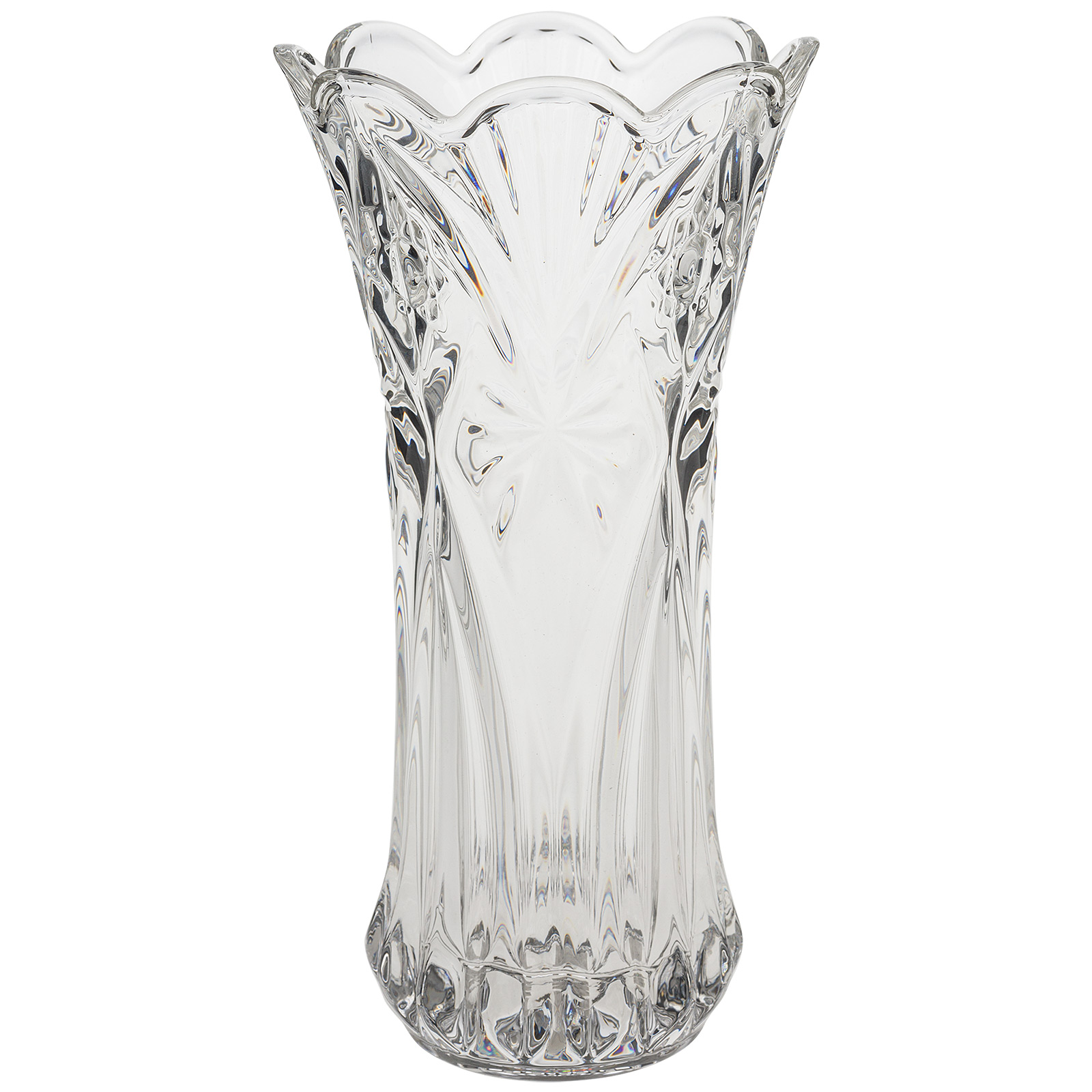 Ваза "Crystal" (стекло), D13xH24 см Прозрачный