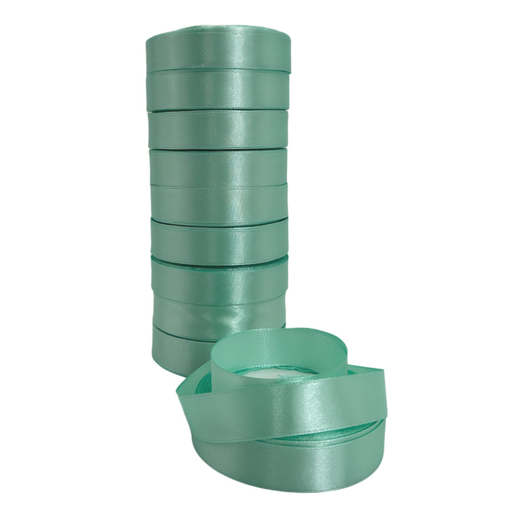 Лента атлас, 20 ммx25 ярд Мятный