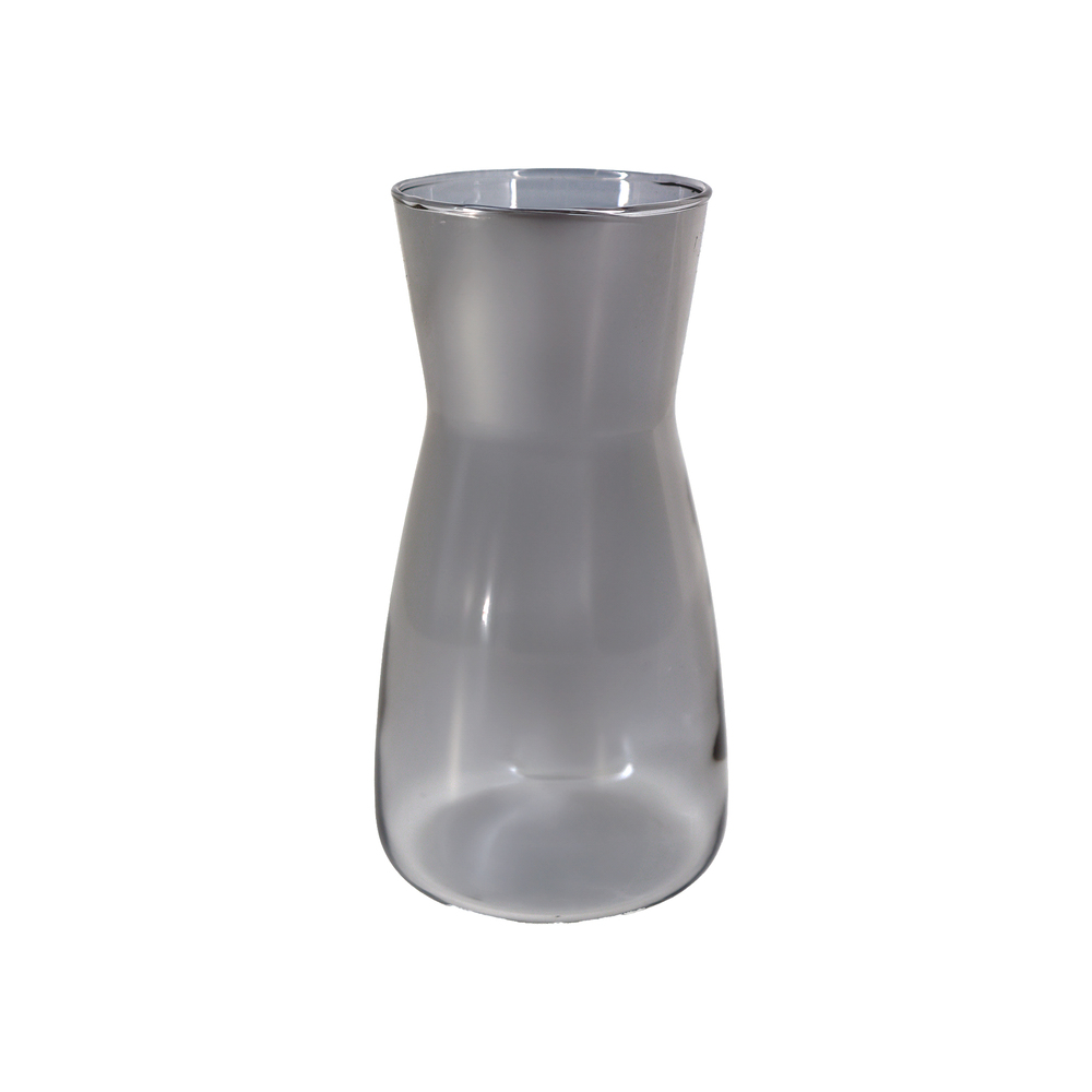 Ваза "Элис" (стекло), D9xH20 см Серый