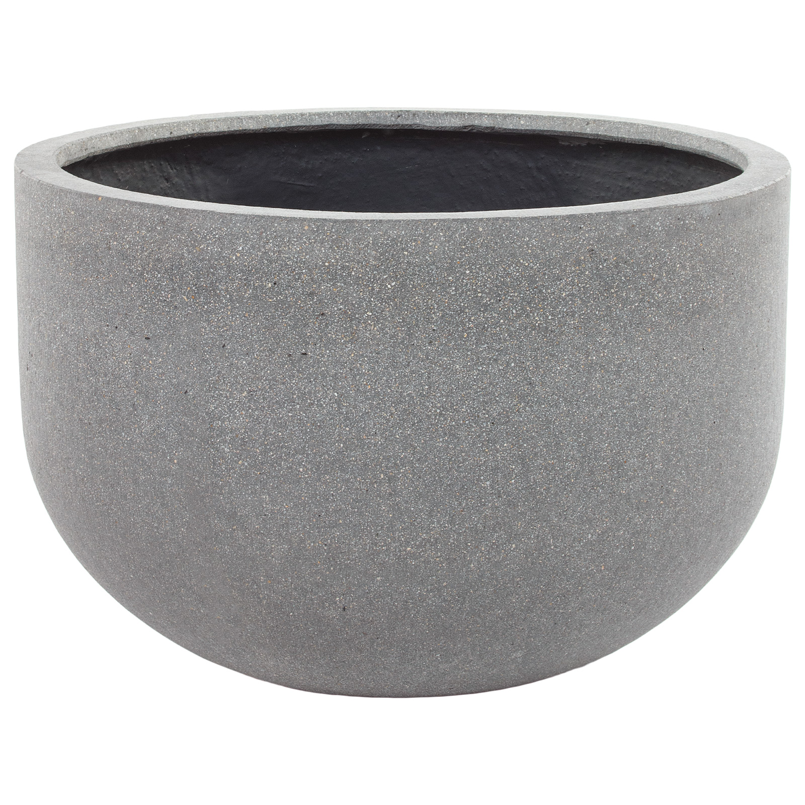 Кашпо Nobilis Marco "Plain Grey stone Round" (файкостоун), D54xH36 см Серый