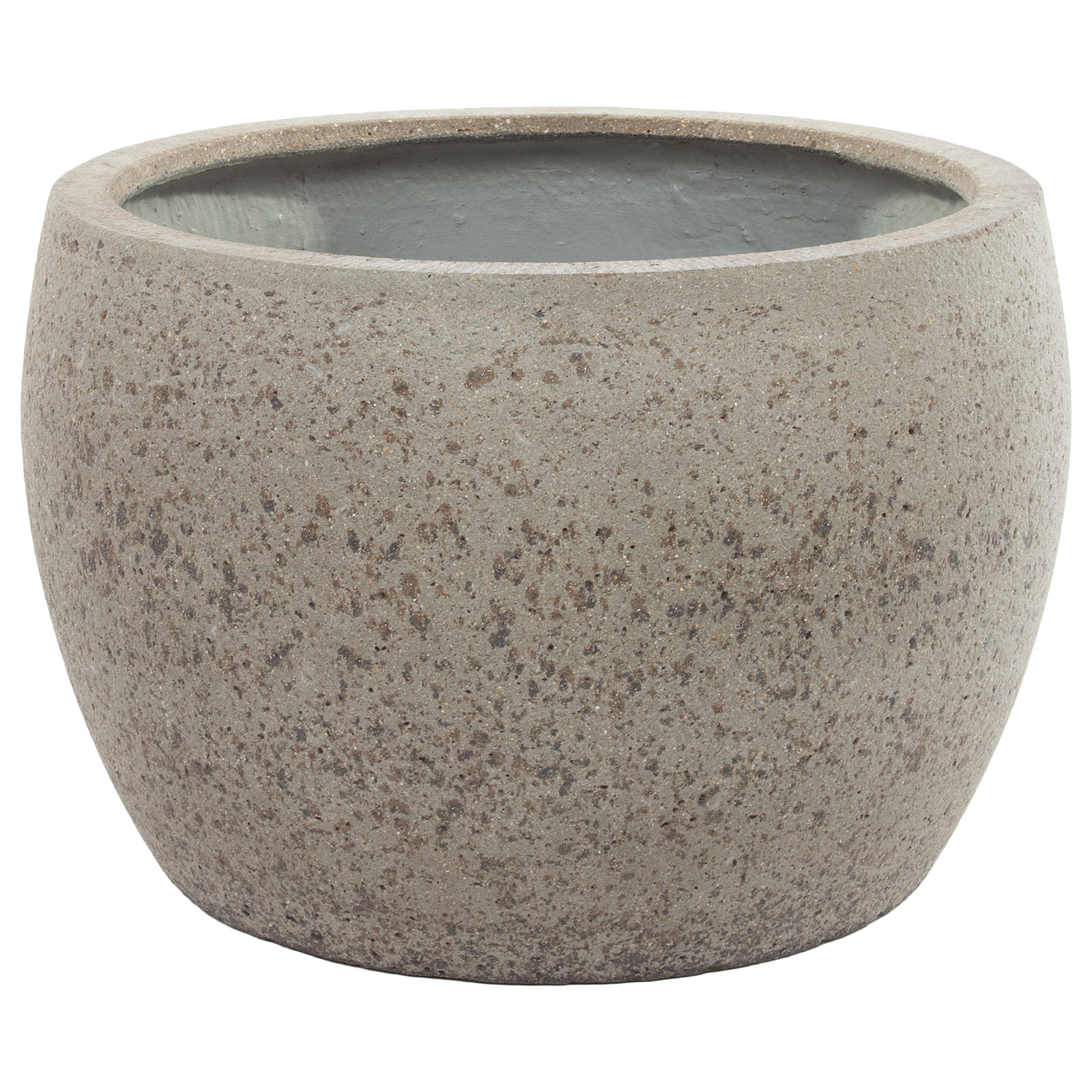 Кашпо Nobilis Marco "Stone Grey Round" (файкостоун), D53,5xH35 см Серый