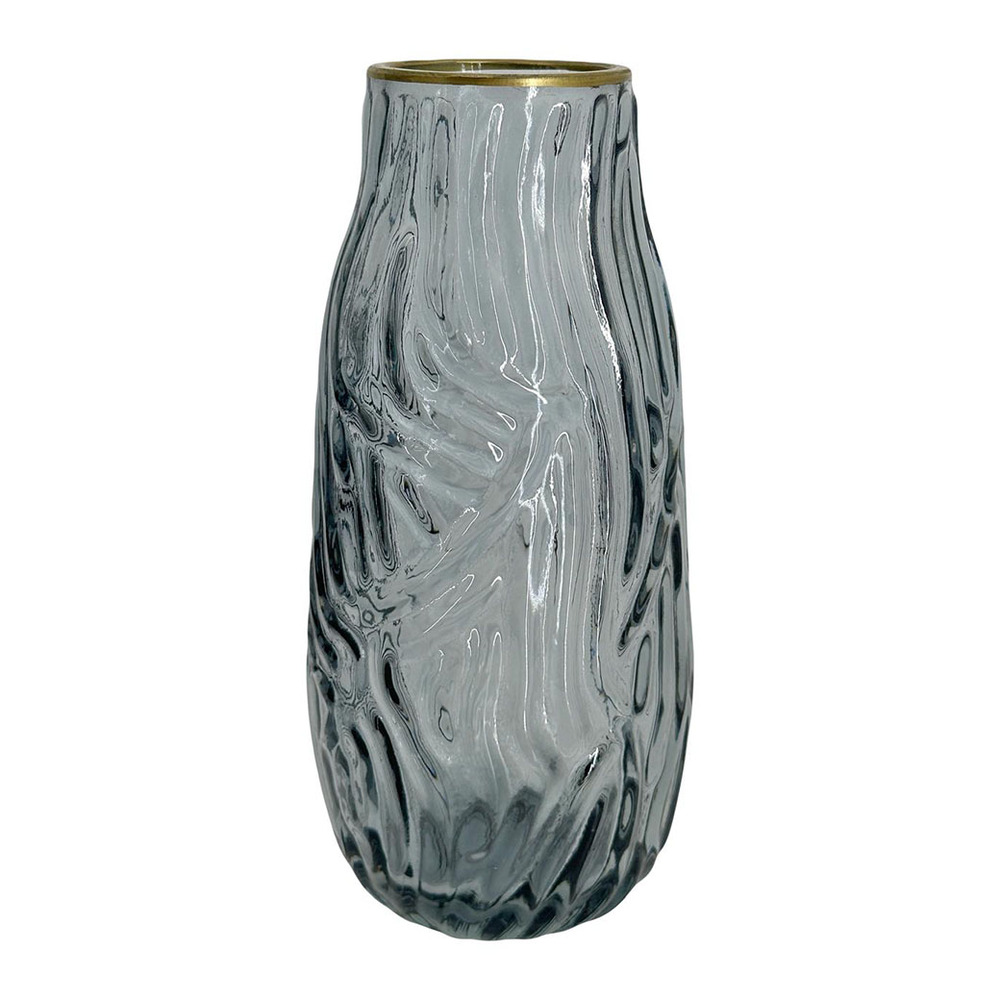 Ваза "Rain Air" (стекло), D12хH25 см В ассортименте