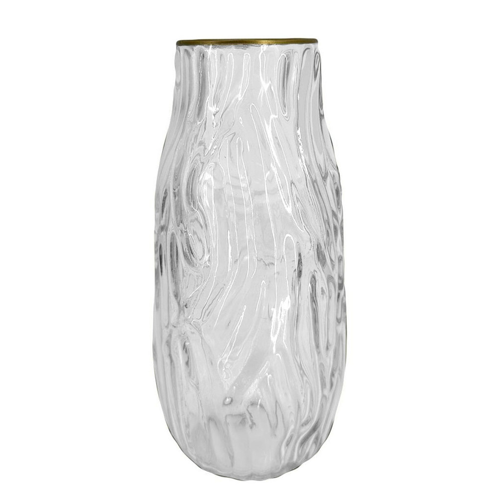 Ваза "Rain Air" (стекло), D12xH25 см Прозрачный