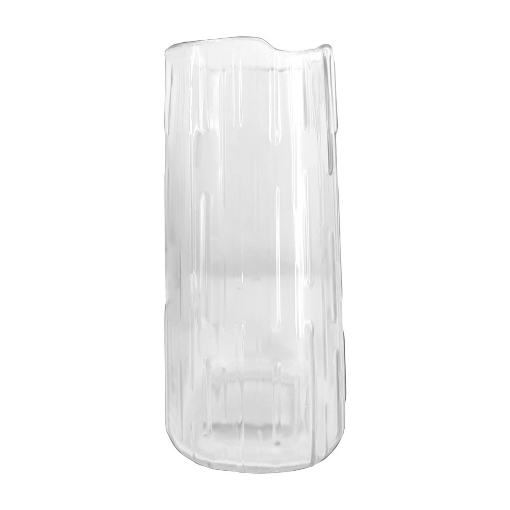 Ваза "Штрих" (стекло), D13хH28 см Прозрачный