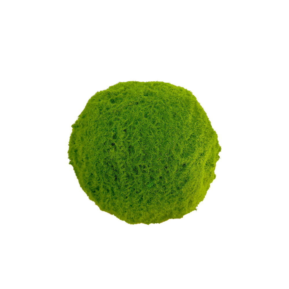 Шар искусственный "Мох", D20 см Зеленый