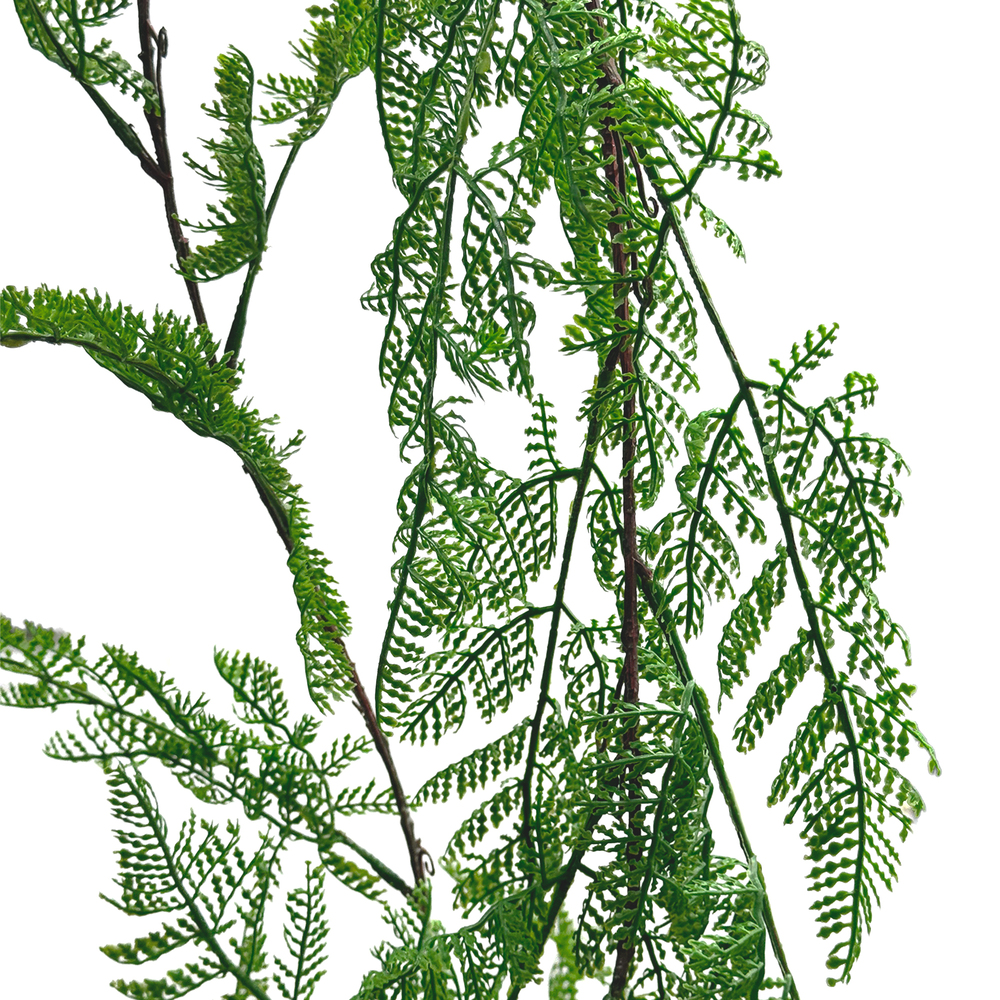 Растение искусственное "Папоротник ампельный", H200 см Зеленый