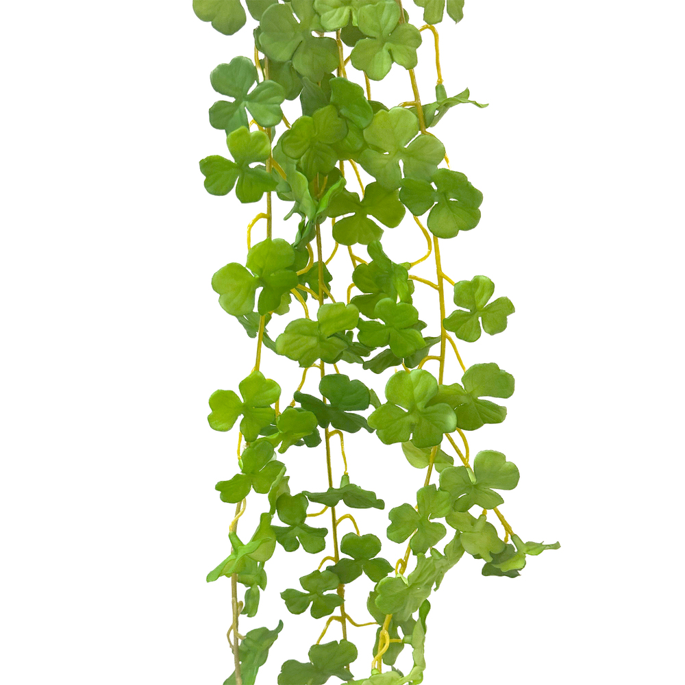 Растение искусственное амепльное "Плющ", H90 см Зеленый