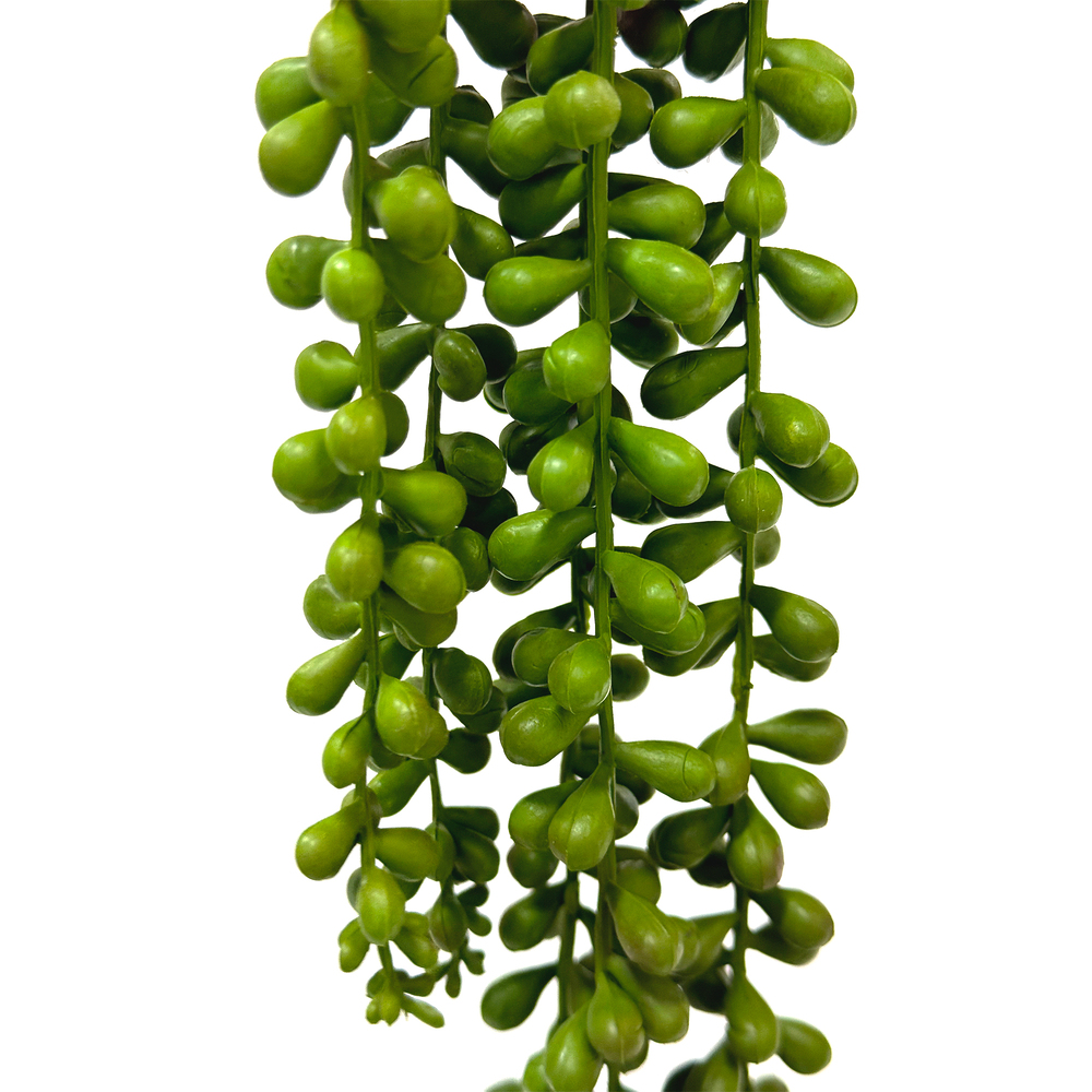 Растение искусственное ампельное "Крестовник Роули", H70 см Зеленый