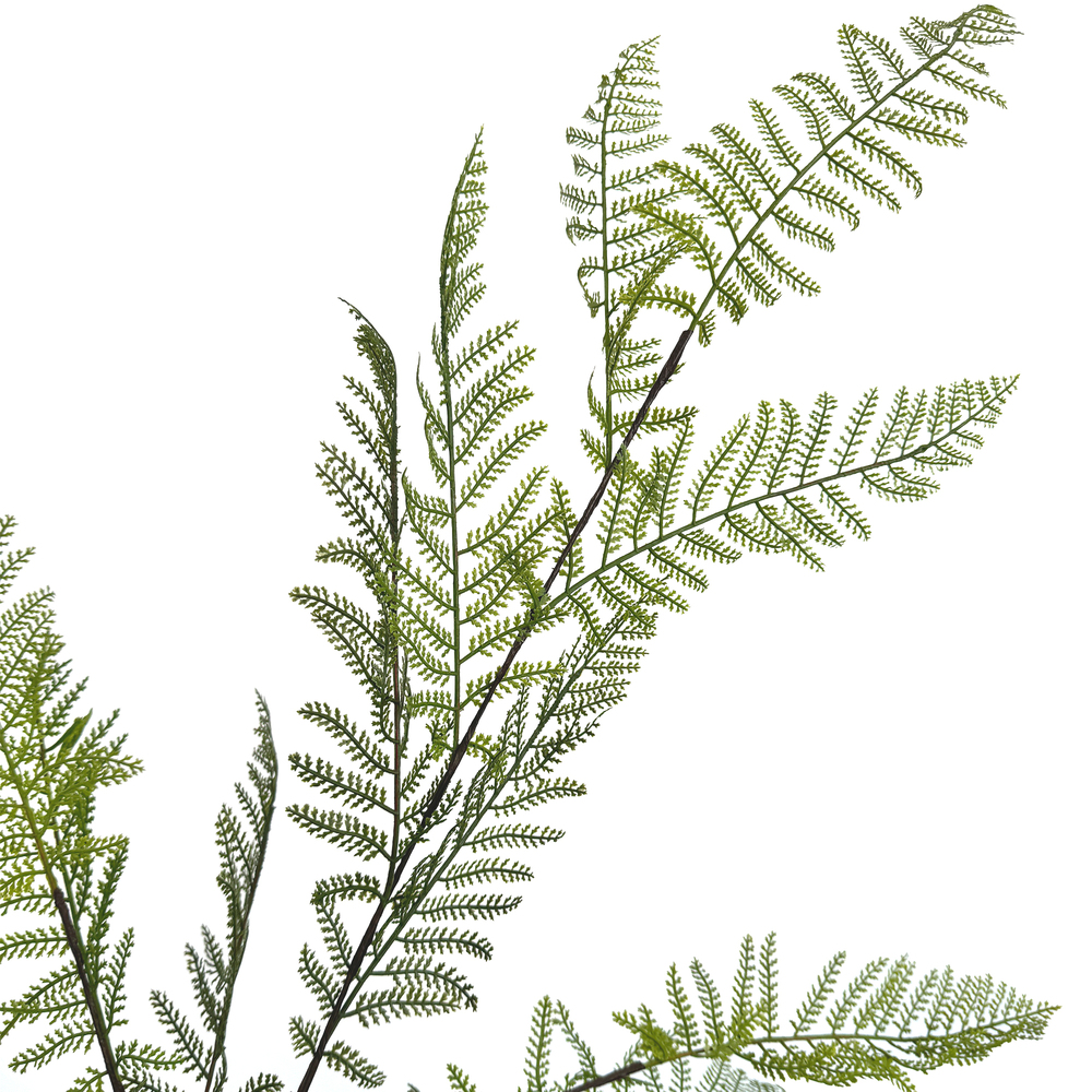 Растение искусственное ампельное "Папоротник", H104 см Зеленый