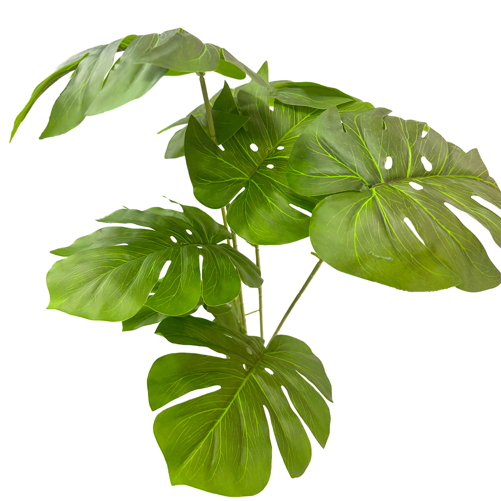 Растение искусственное "Монстера", H60 см Зеленый