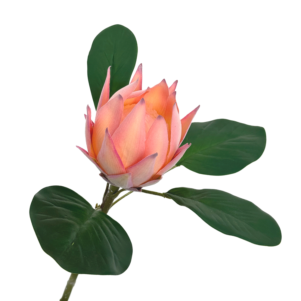 Цветок искусственный "Протея", H52 см Розовый