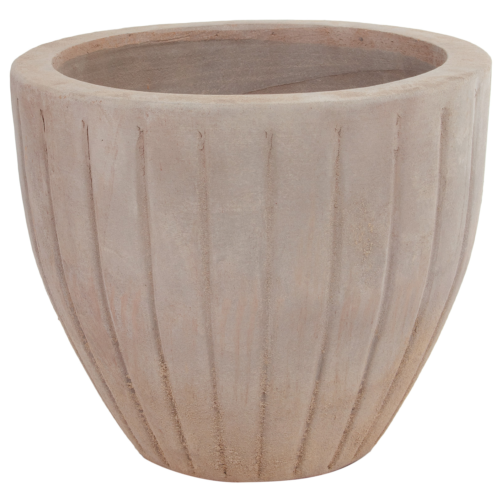 Кашпо Nobilis Marco "Mterra Nutshell Round", (терракота), D25хН20 см Терракотовый