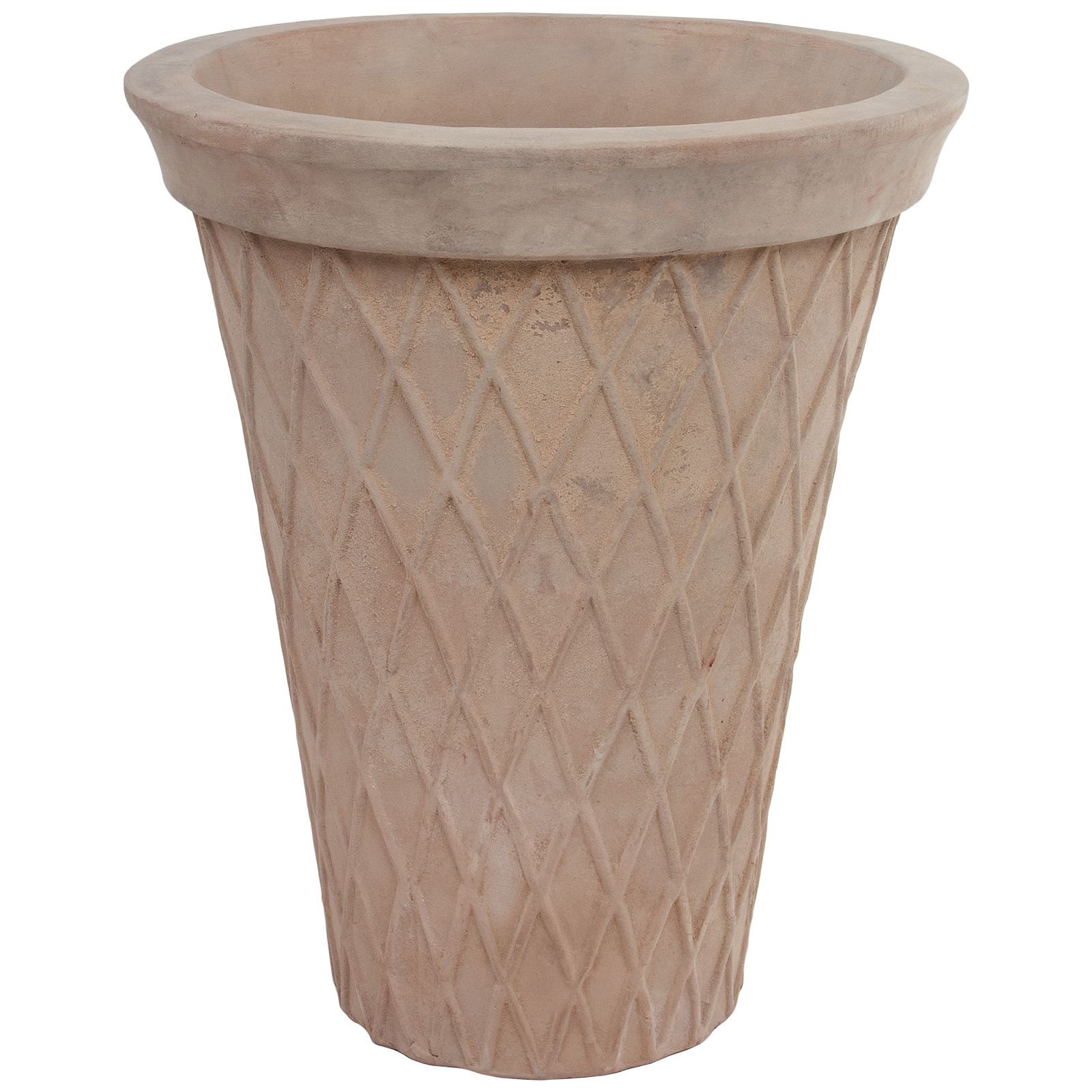 Кашпо Nobilis Marco "D-mterra Сells Cone", (терракота), D42хН50 см Терракотовый