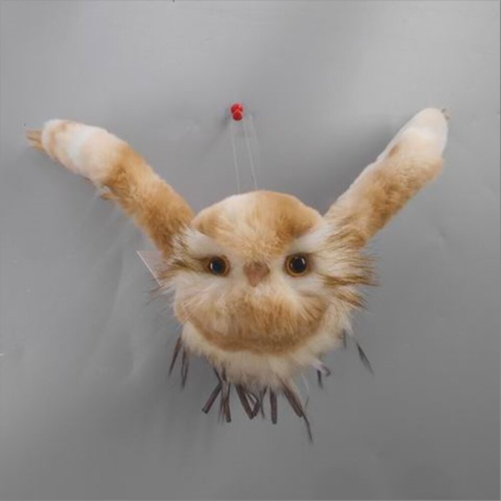 Фигура "Сова летящая" (искусственный мех), 44х11хН21 см Коричневый