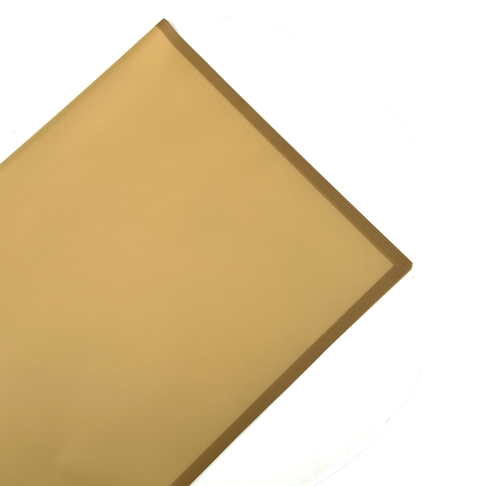 Пленка матовая "Окантовка цветная", 57x57 см, 53 mic, набор (20 шт) Бежевый