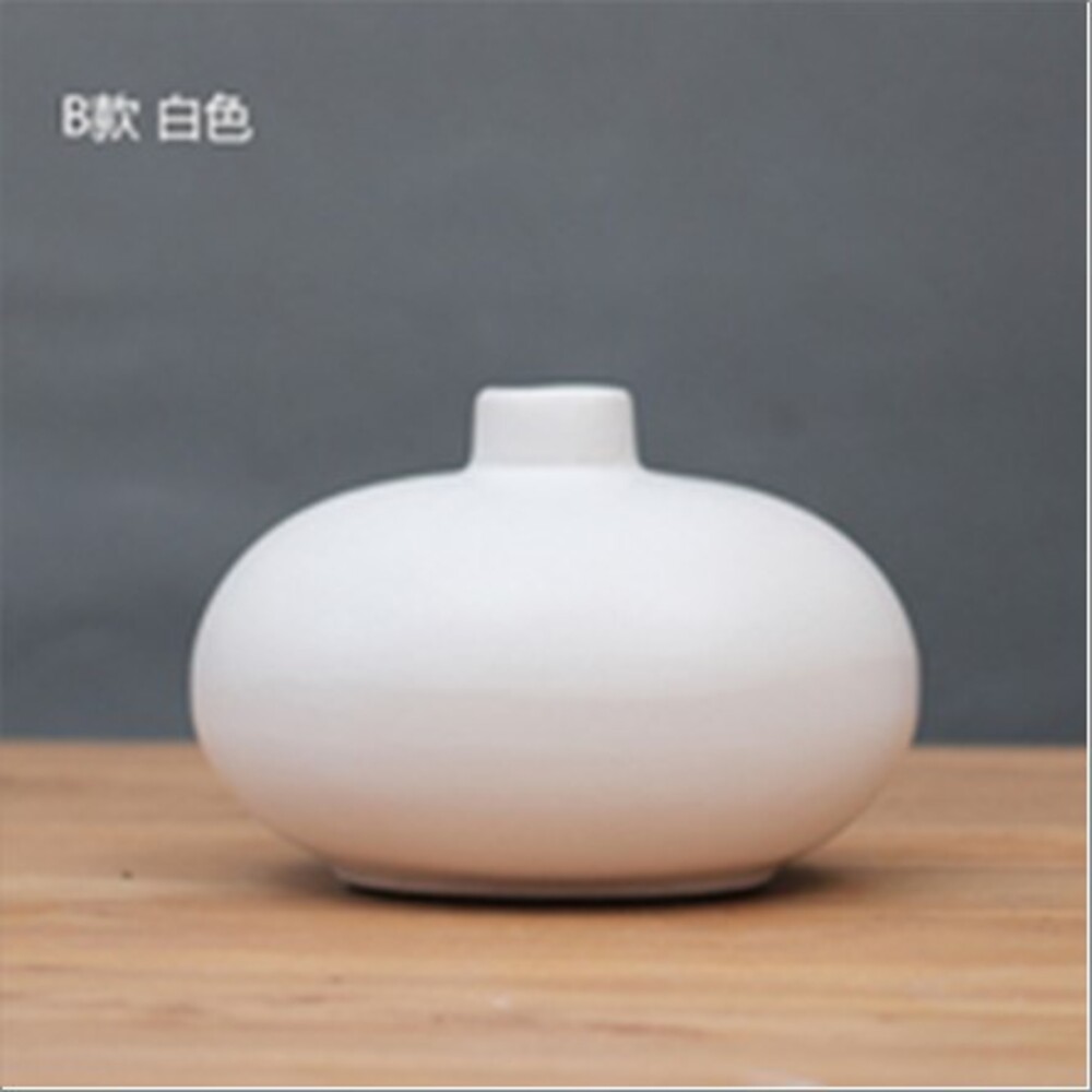 Ваза "Pure white" (керамика), D15xH11 см Белый