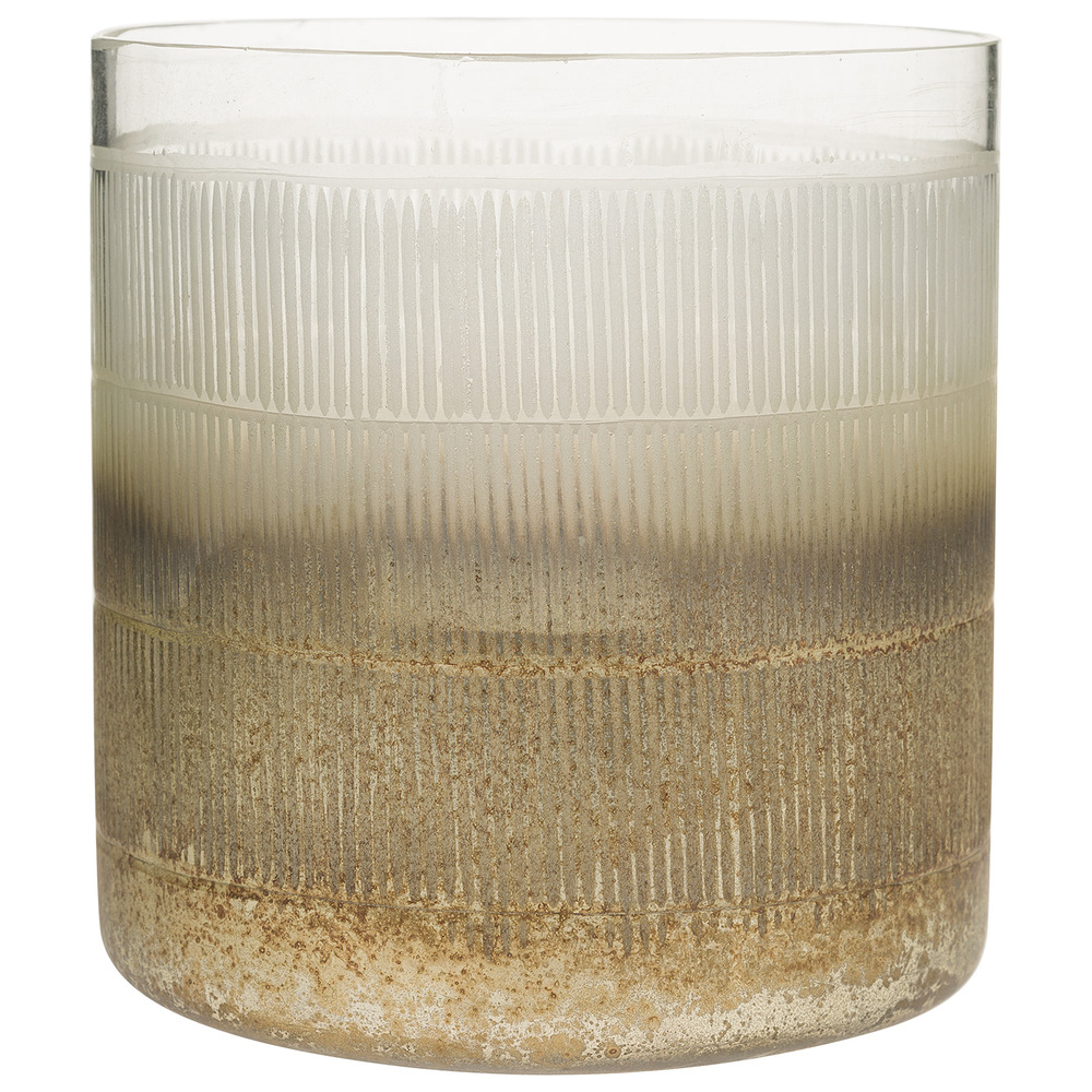 Ваза "Alchemy" (стекло), D13xH13 см Коричневый