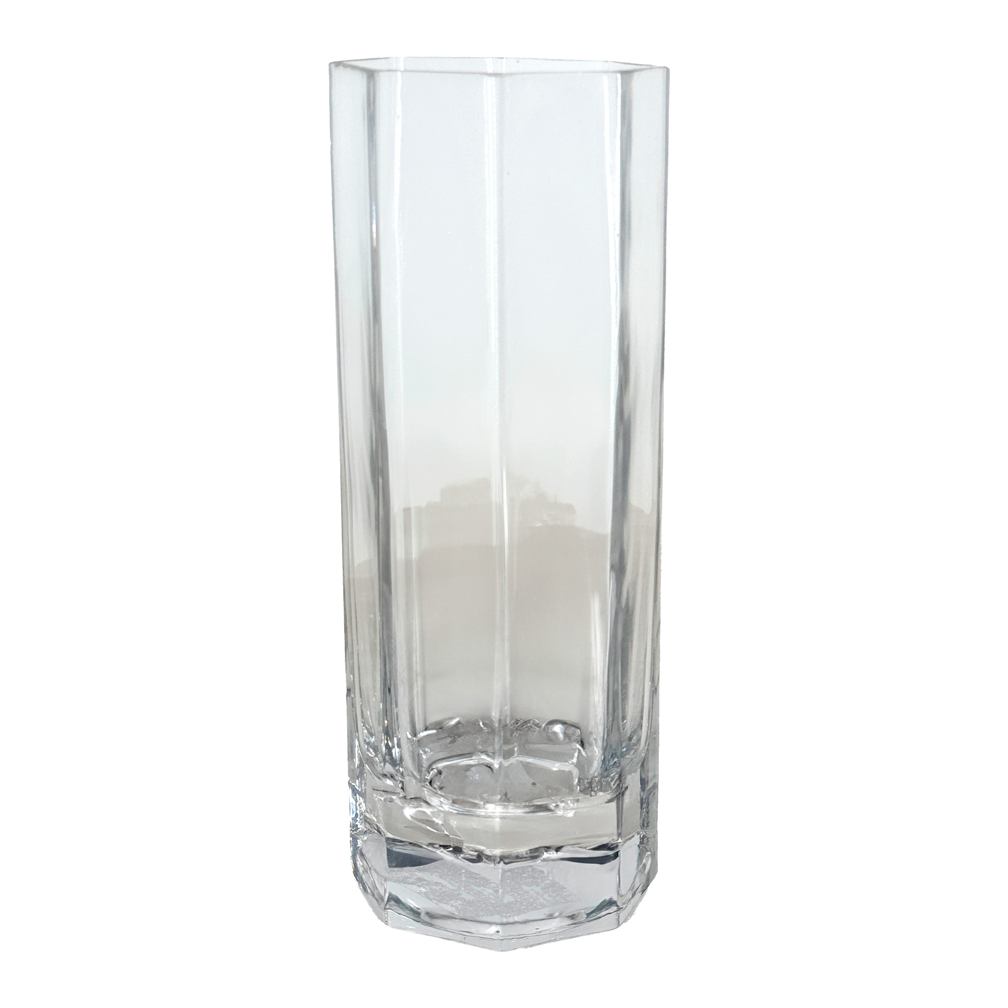 Ваза "Стакан" (стекло), D12хН30 см Прозрачный