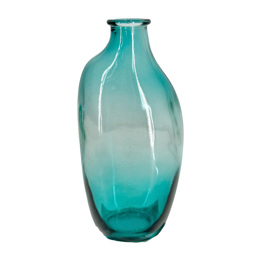 Ваза "Vessel" (стекло), D7хН15 см Голубой