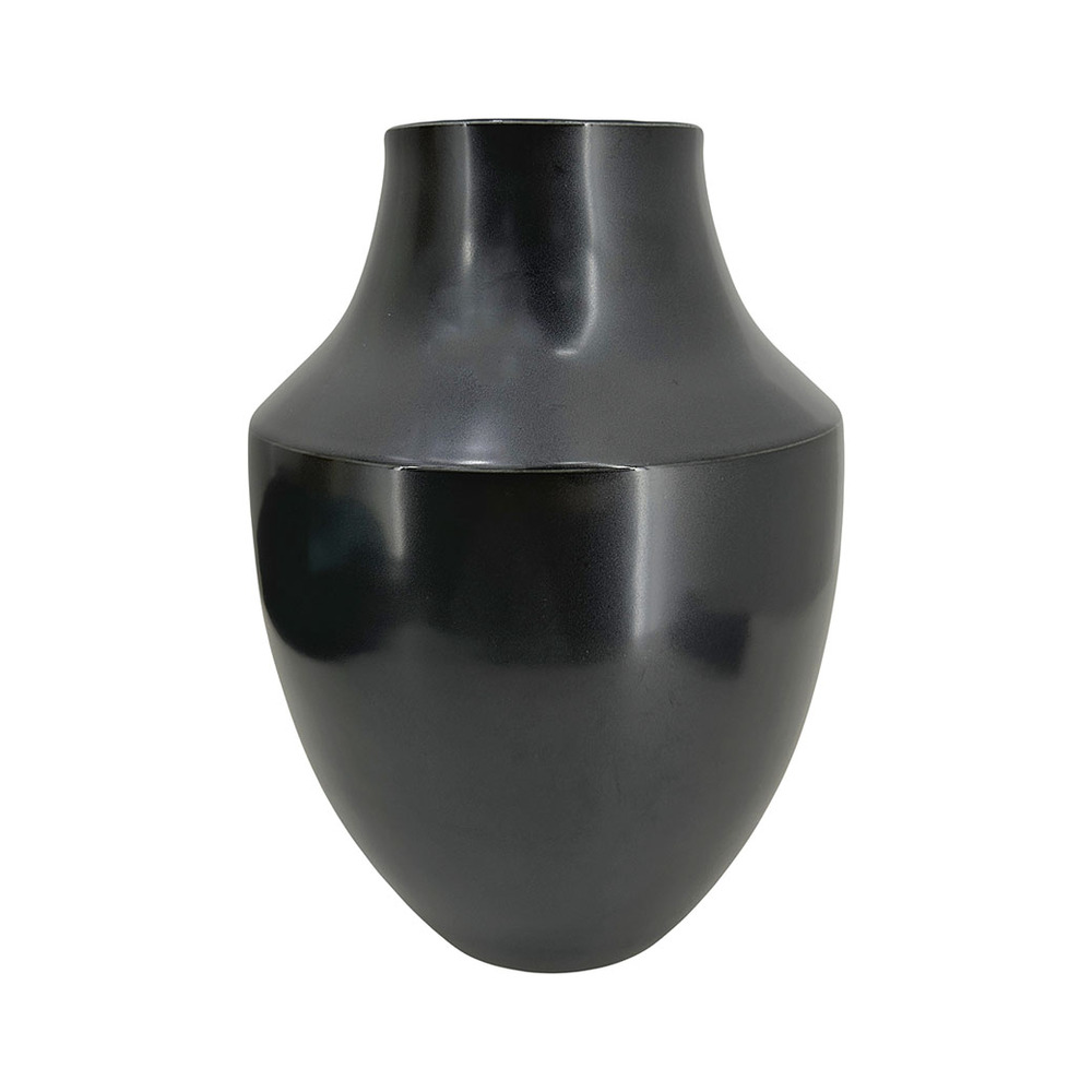 Ваза "Fusion" (керамика), D17xH26 см Черный