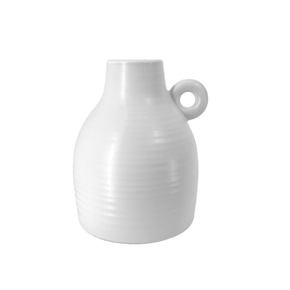 Ваза "Potter" (керамика), D14xН17 см Белый