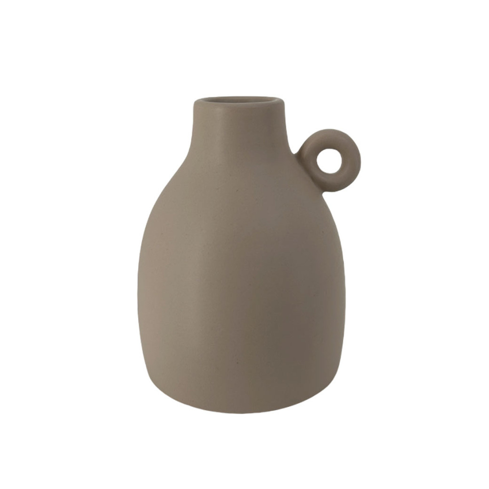 Ваза "Potter" (керамика), D14xН17 см Бежевый