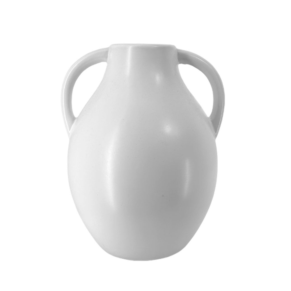 Ваза "Potter" (керамика), D18xН23 см Белый