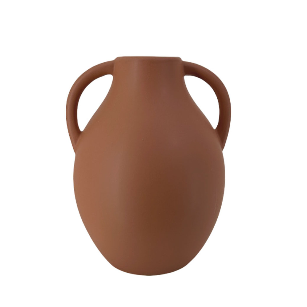 Ваза "Potter" (керамика), D18xН23 см Терракотовый