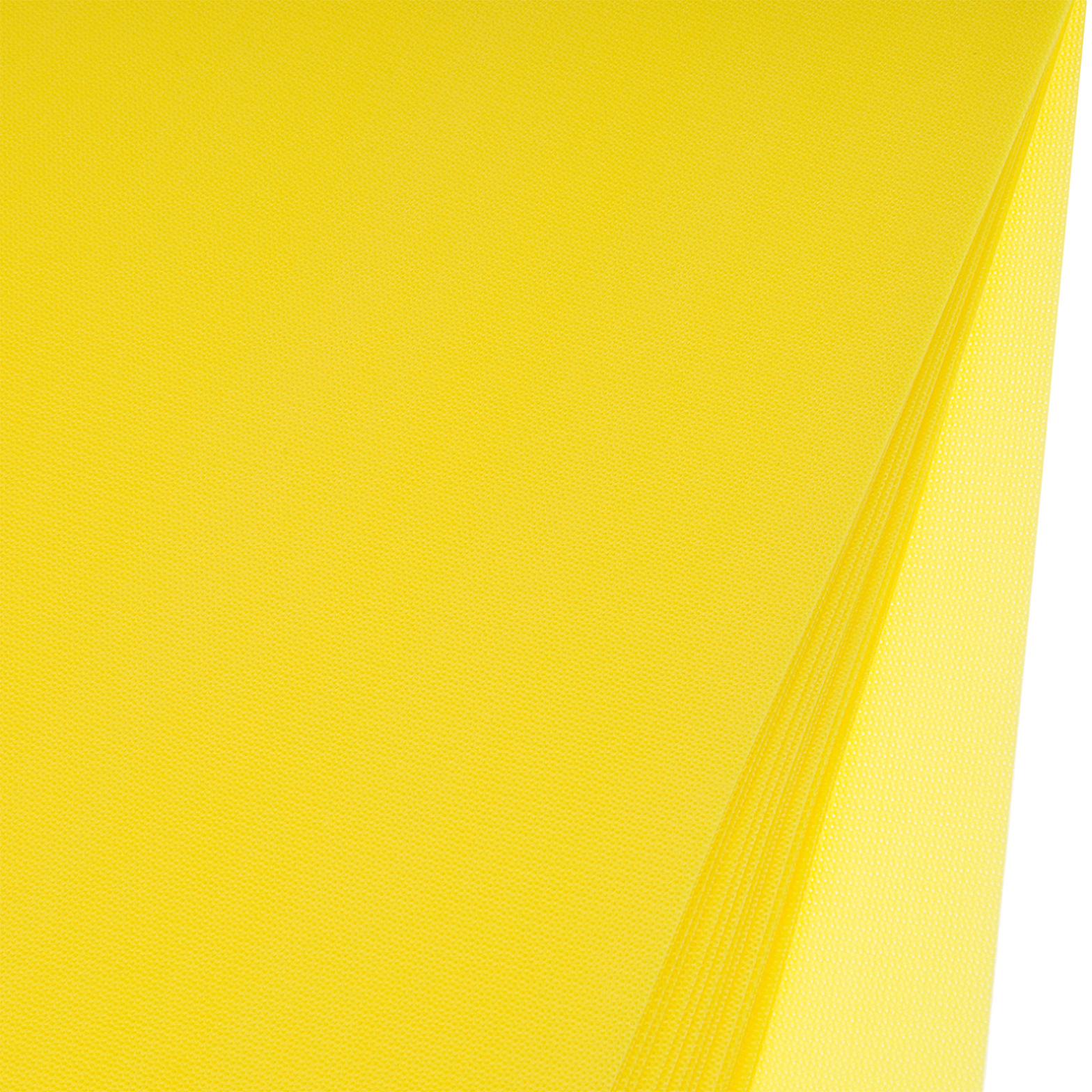 Упаковка "Воздушный зефир" (пластик), 58x58 см, 75 г/м2, набор (20 шт) Желтый