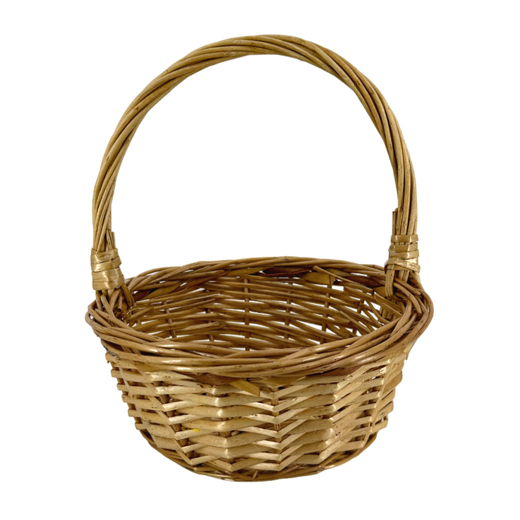 Корзина плетеная (ива), 25,5x11,5xH25,5 см Натуральный