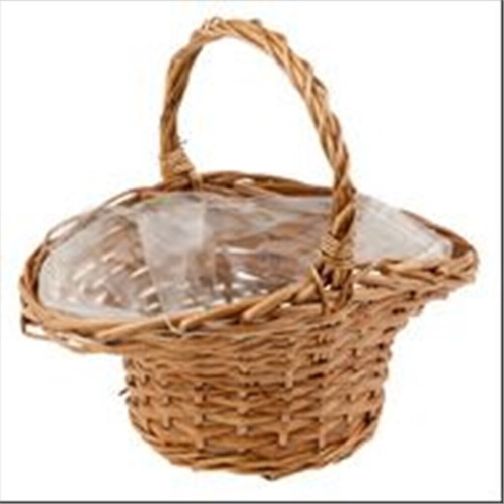 Корзина плетеная (ива), 32х22хH15/27 см Натуральный