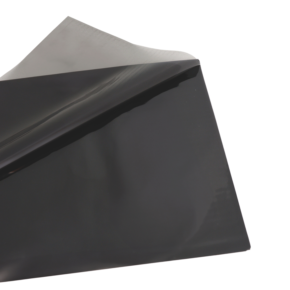 Пленка глянцевая "Лоск", 56х56 см, 50 mic, набор (20 шт) Черный