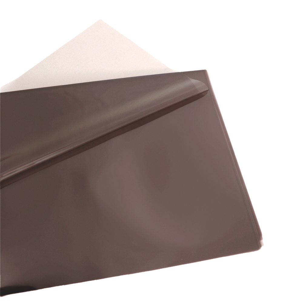 Пленка глянцевая "Лоск", 56х56 см, 50 mic, набор (20 шт) Кофейный