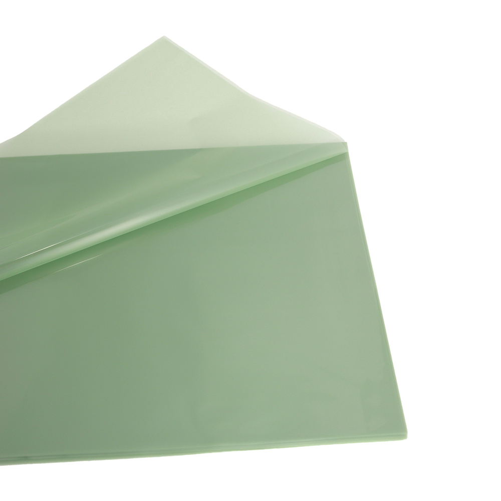 Пленка глянцевая "Лоск", 56х56 см, 50 mic, набор (20 шт) Зеленый