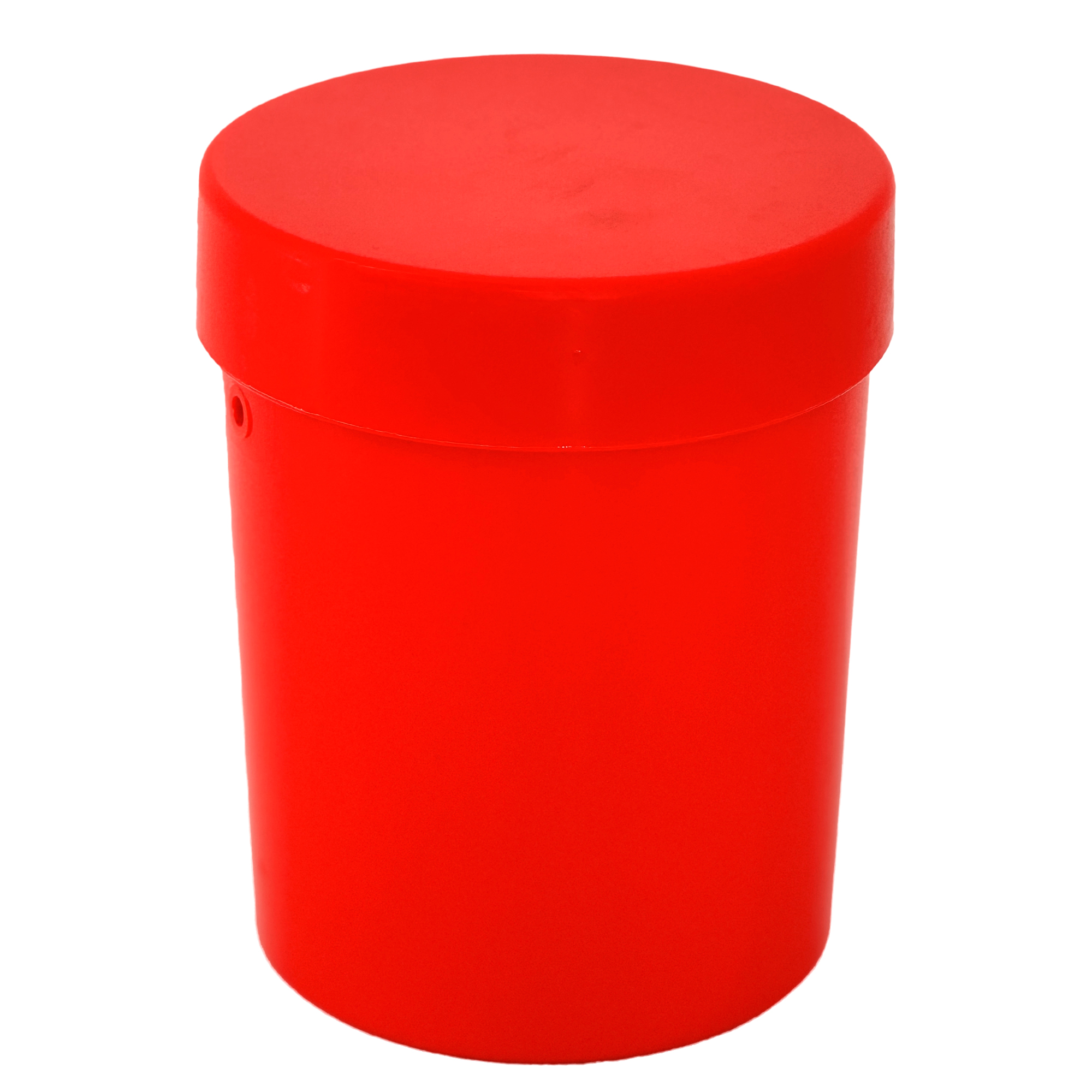 Коробка шляпная, D11xH14 см, с крышкой Красный