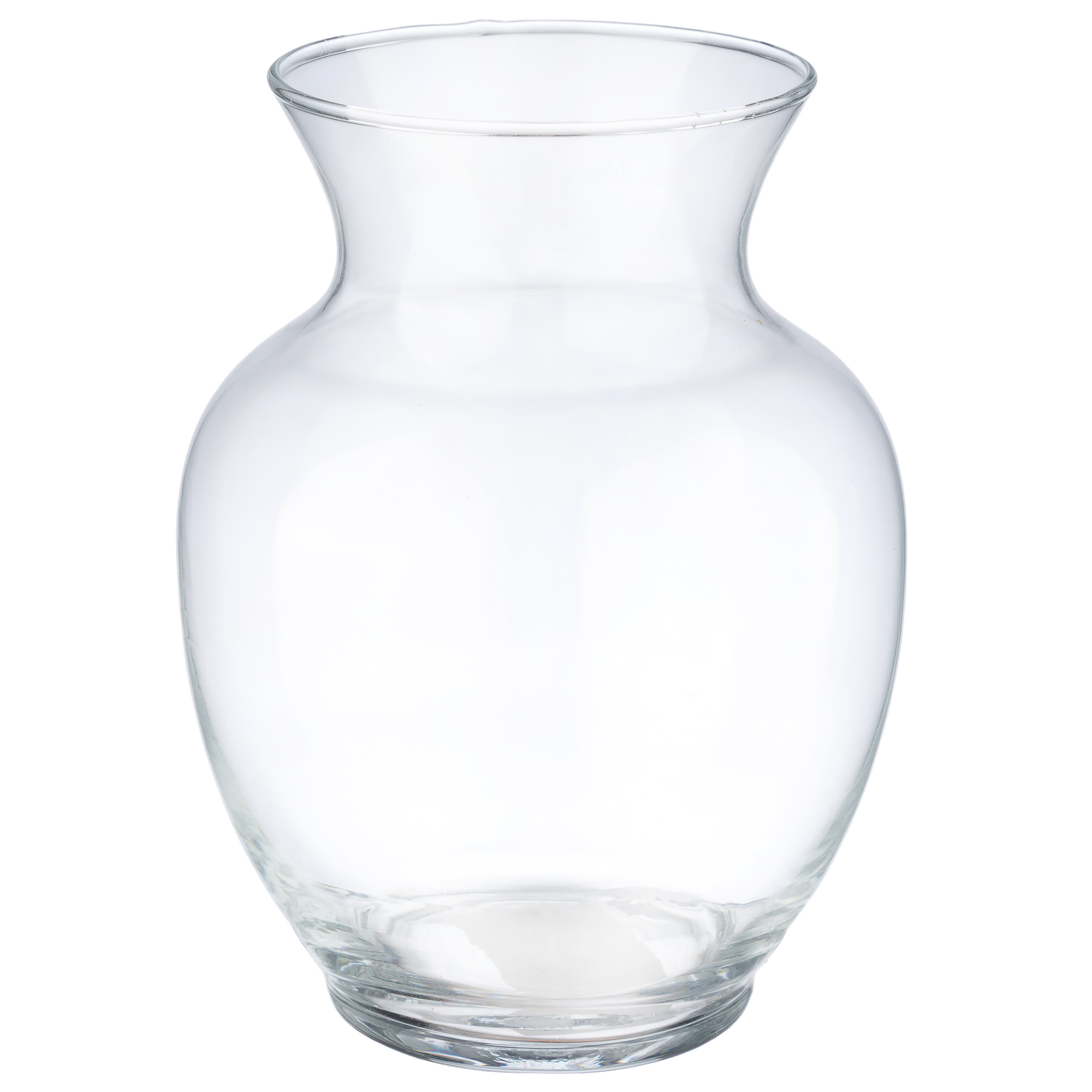 Ваза "Classic glass" (стекло), D10xH20 см Прозрачный