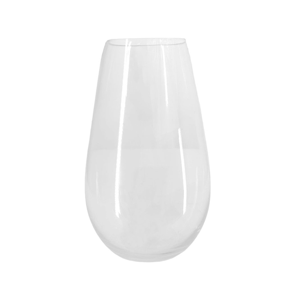 Ваза "Classic cone" (стекло), D9xH25 см Прозрачный