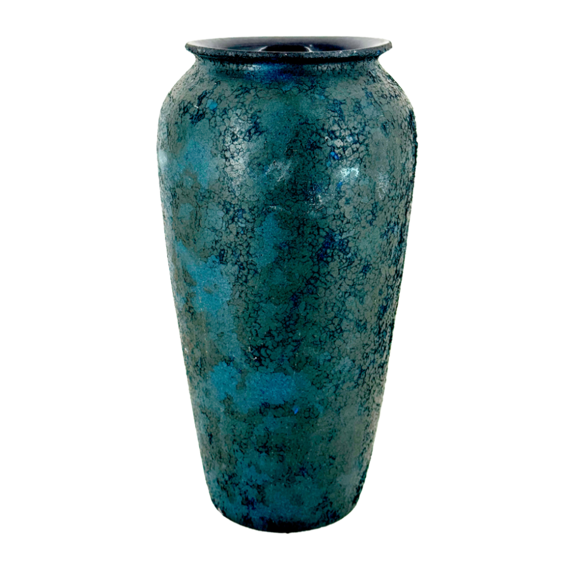 Ваза "Fusion" (керамика), D16xH30 см Синий