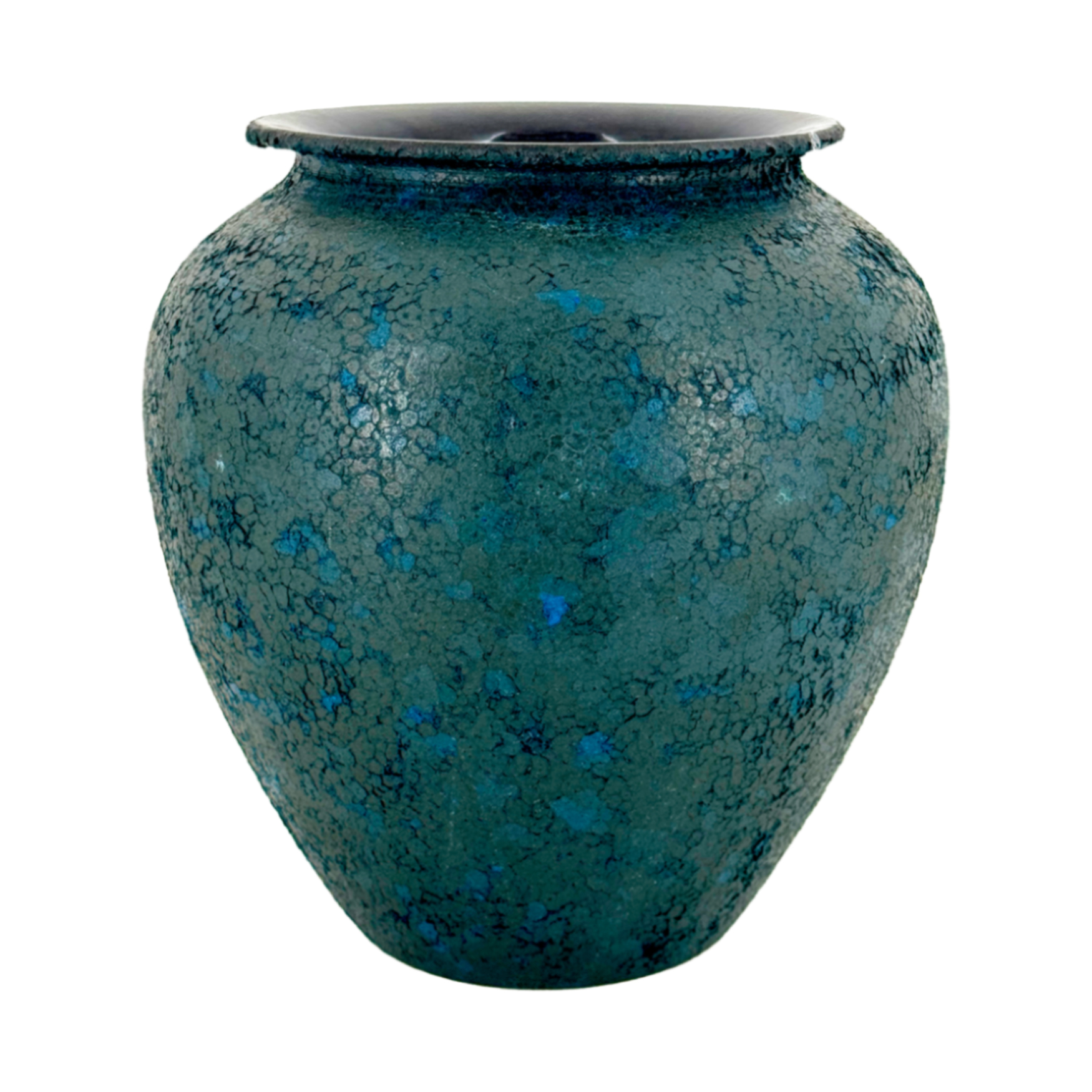 Ваза "Fusion" (керамика), D17xH20 см Синий