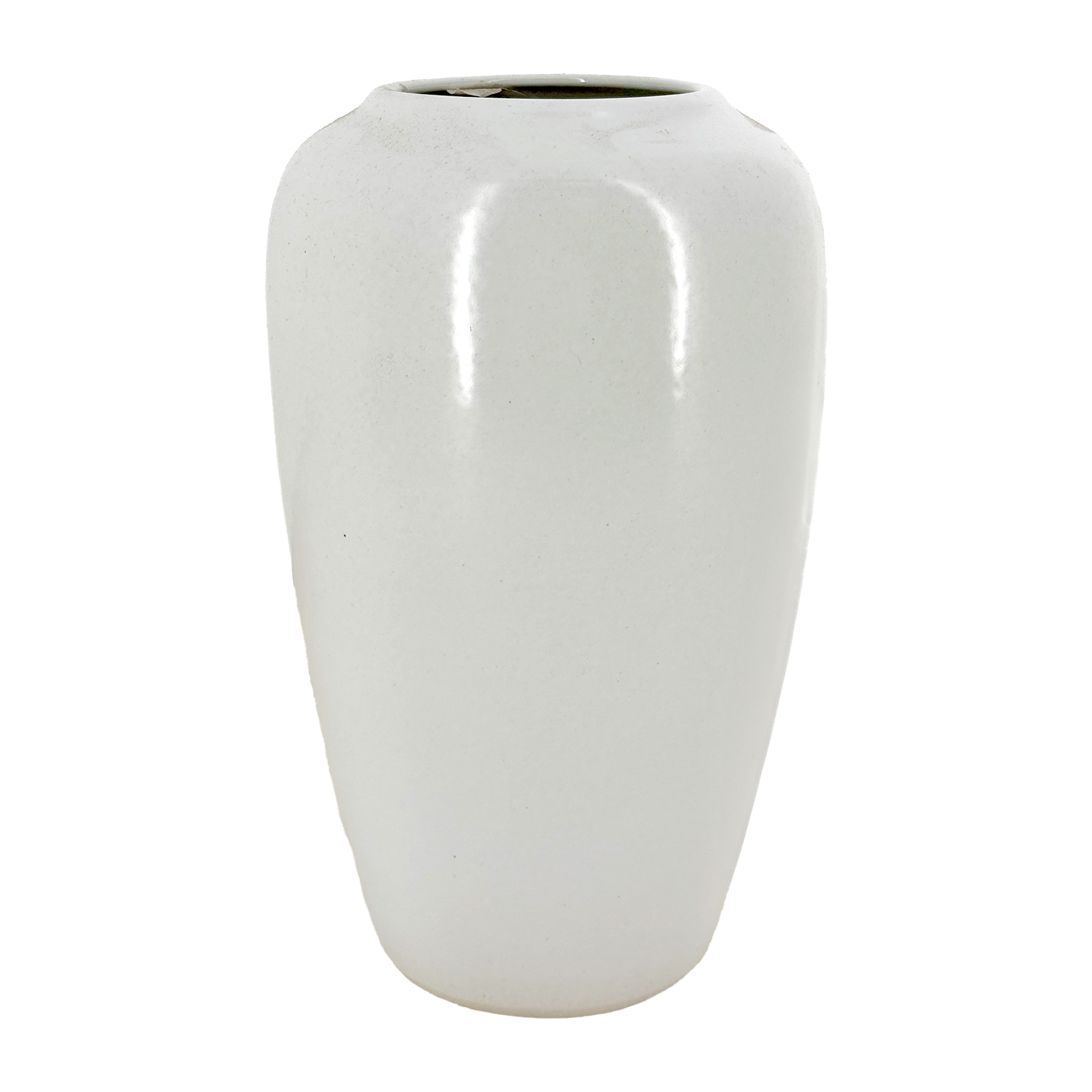 Ваза "Contemporary" (керамика), D16xH27 см Голубой-золотой