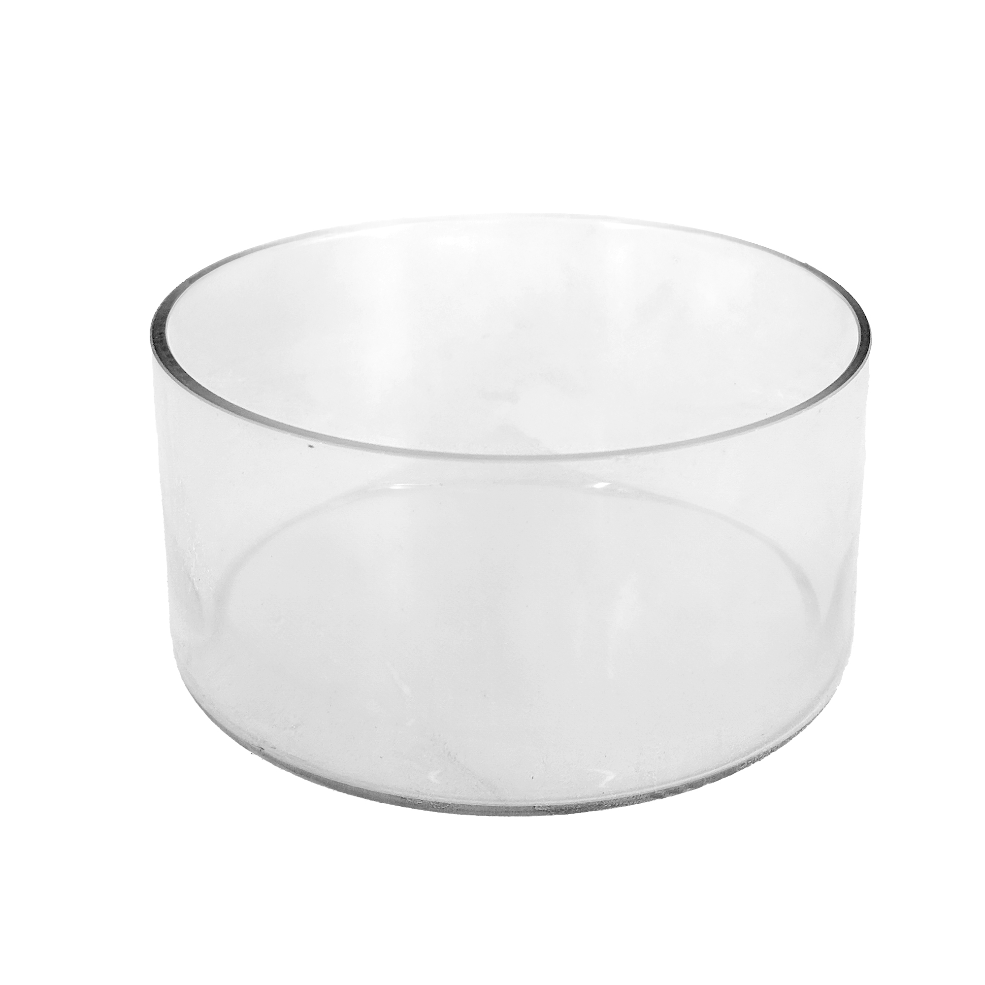 Ваза "Гранд" (стекло), D20xH10 см Прозрачный