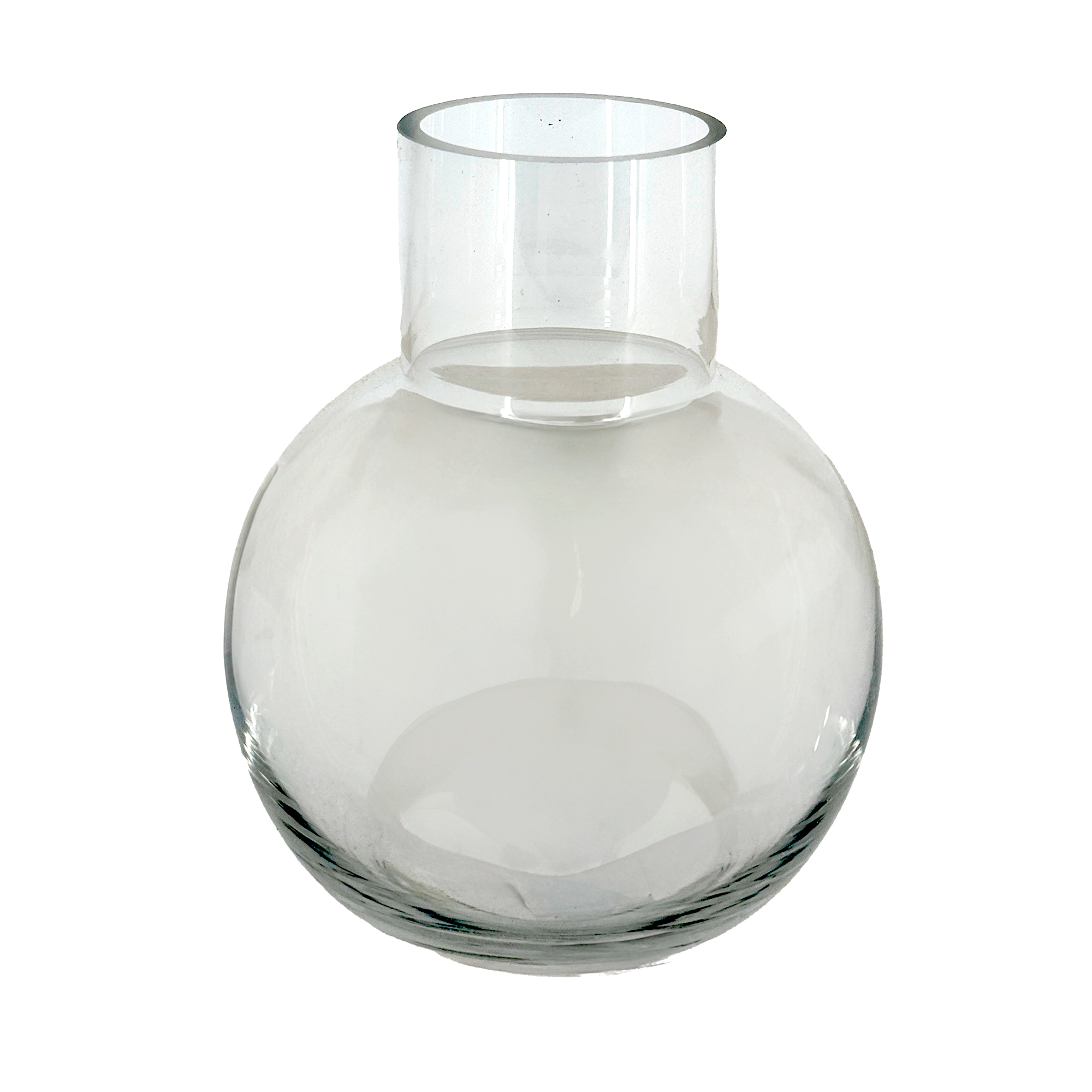 Ваза "Belly" (стекло), D15xH18 см Прозрачный