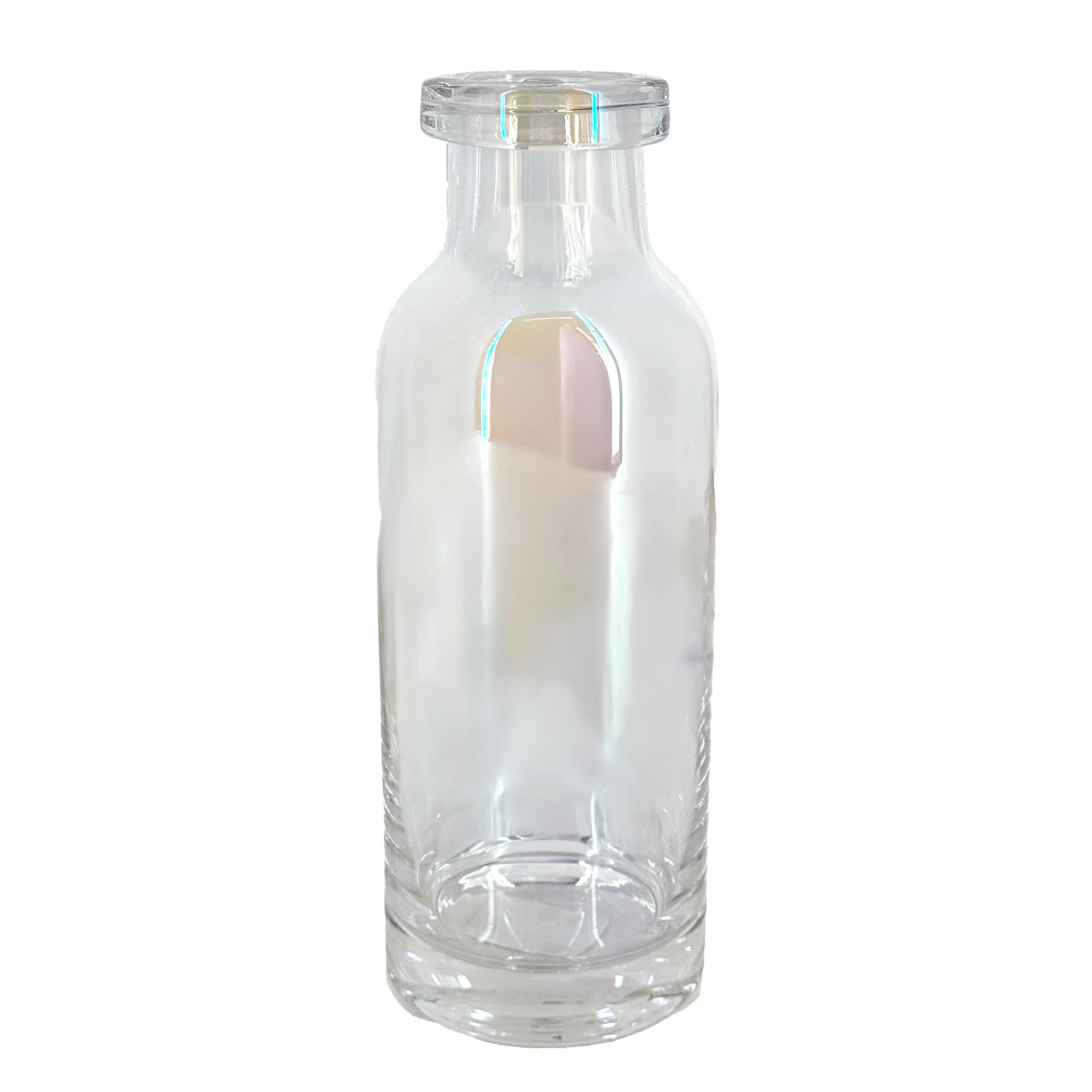 Ваза "Adajio" (стекло), D6xH25 см Бензиновый