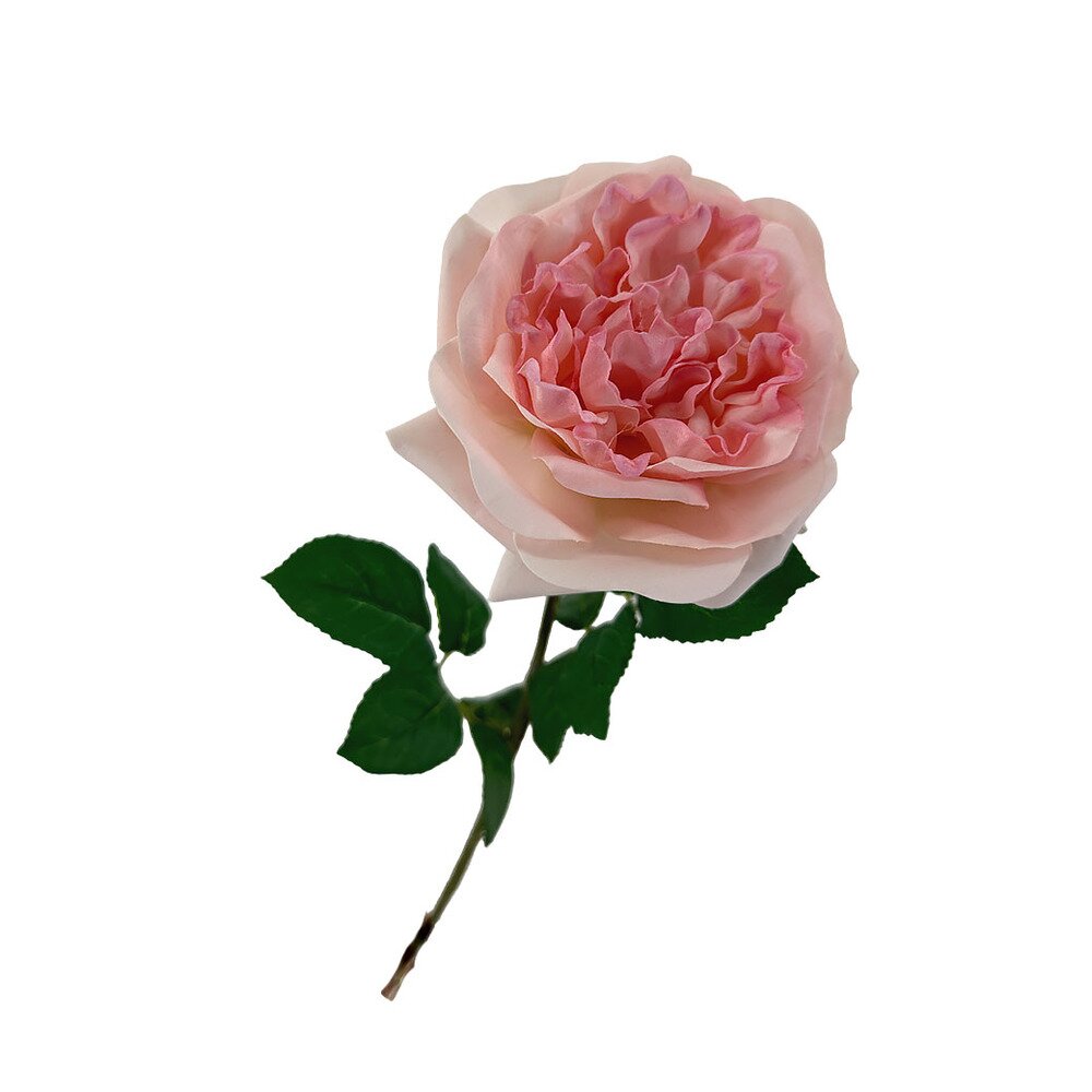 Цветок искусственный "Роза", H64 см Светло-розовый