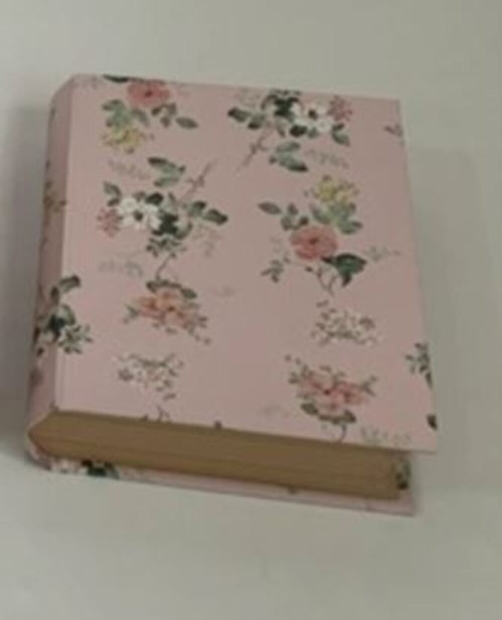 Коробка подарочная "Книжка/Цветы", 17x14хH4,5 см Розовый