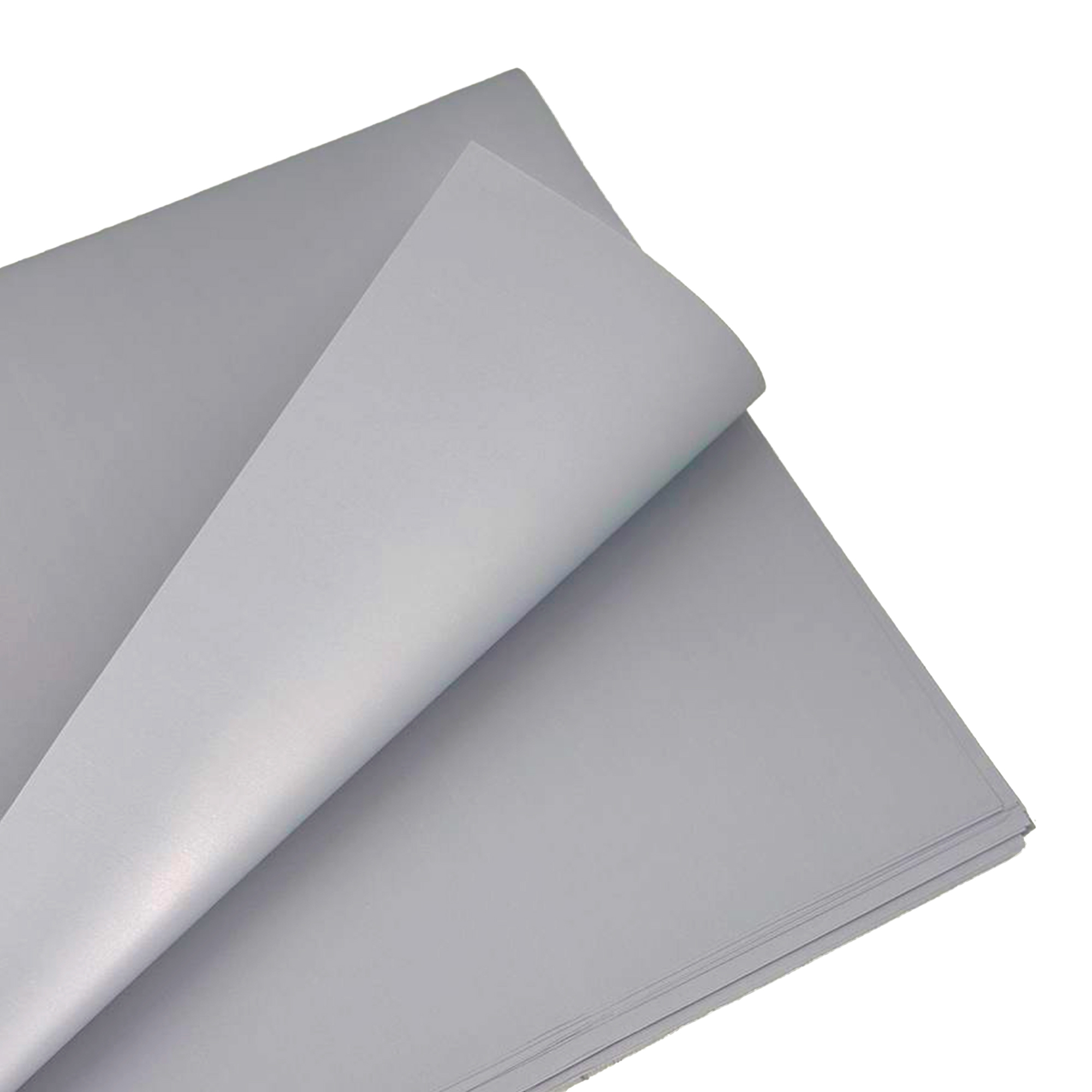 Пленка матовая "Шарм", 56x55 см, 63 mic, набор (20 шт) Светло-серый