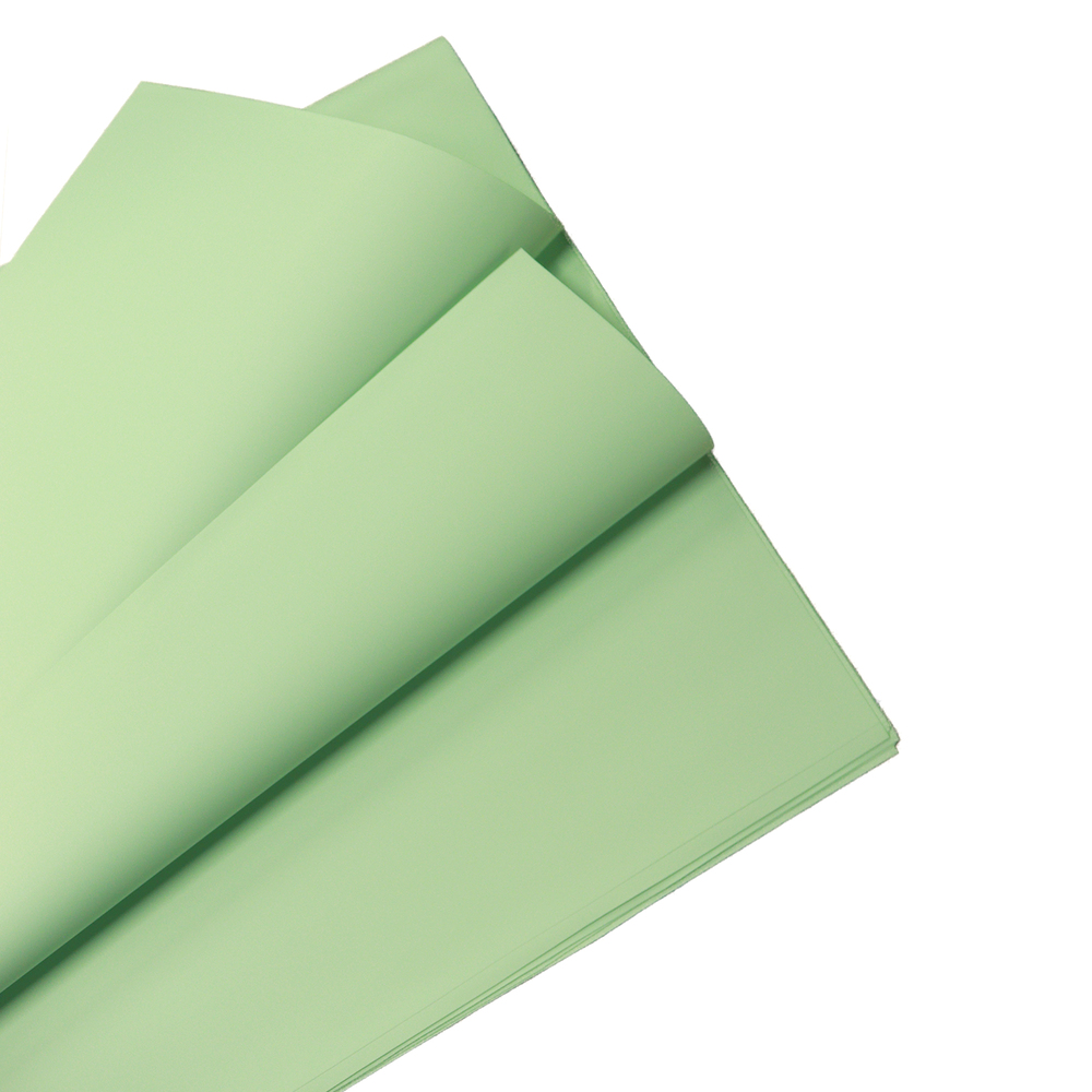 Пленка матовая "Шарм", 56x55 см, 63 mic, набор (20 шт) Светло-зеленый