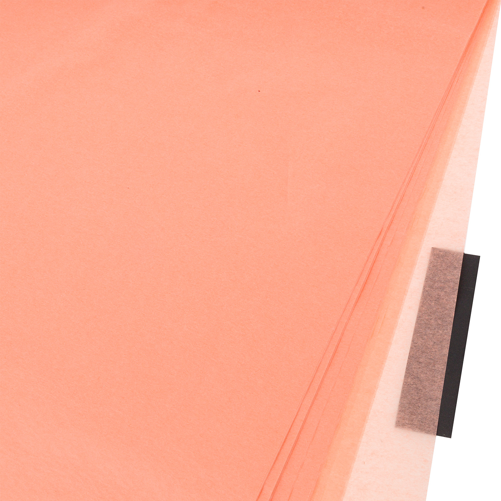 Бумага тишью, 51x66 см, 17 г/м2, набор (40 шт) Персиковый